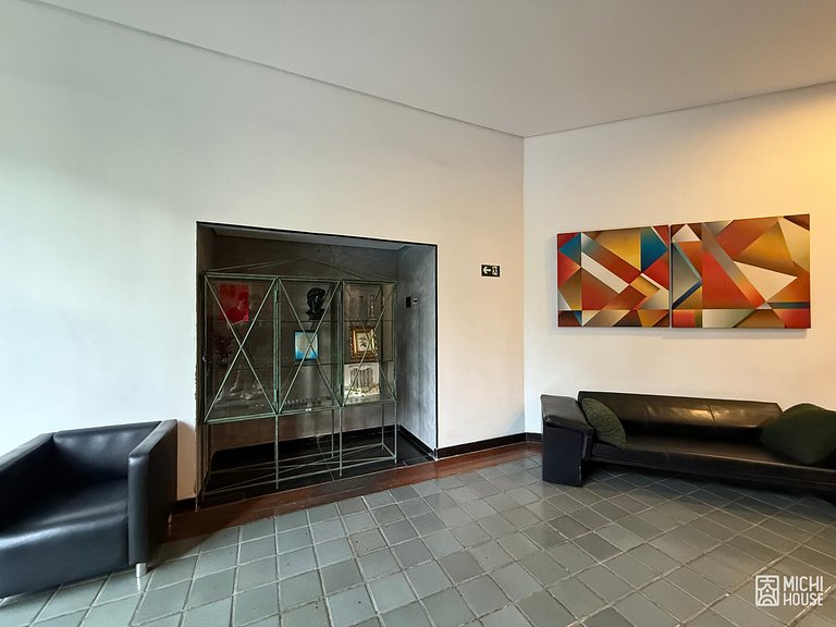 Apartamento Moderno • Alphaville • 1 Quarto • Ar