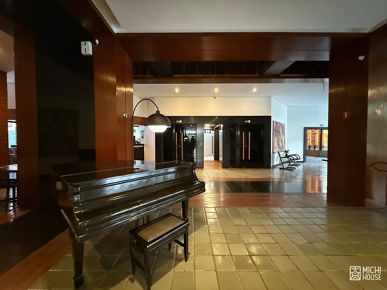 Apartamento Moderno • Alphaville • 1 Quarto • Ar