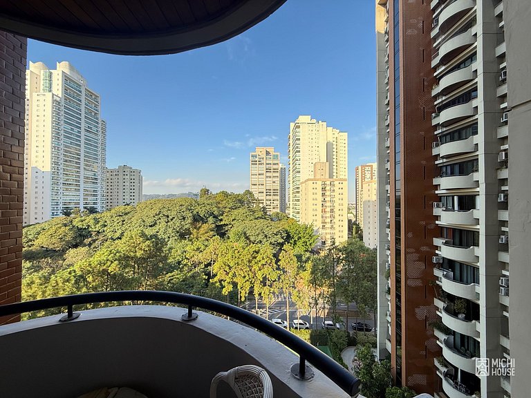 Apartamento Moderno • Alphaville • 1 Quarto • Ar