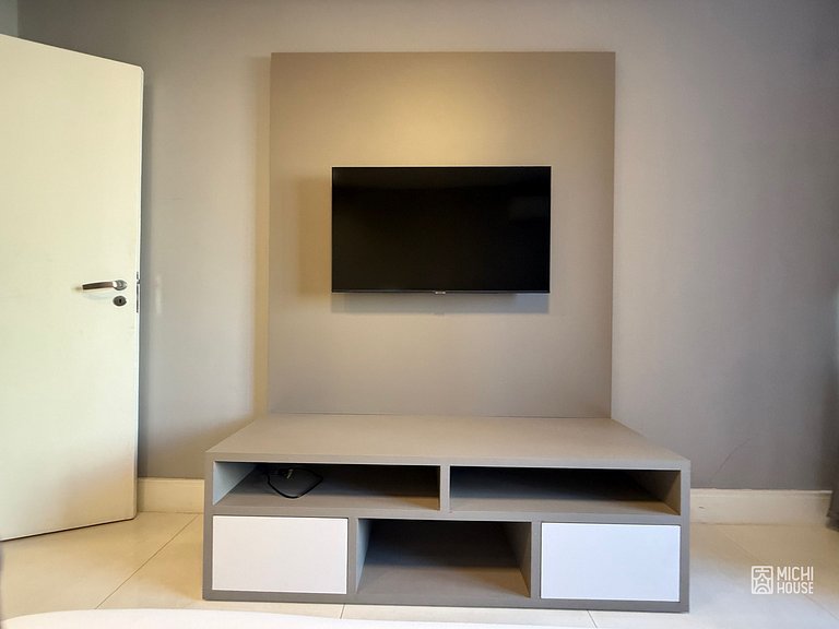 Apartamento Moderno • Alphaville • 1 Quarto • Ar