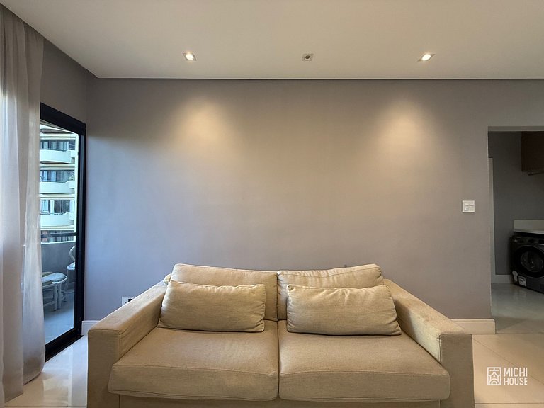 Apartamento Moderno • Alphaville • 1 Quarto • Ar