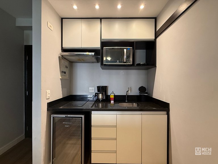 Apartamento Executivo em Alphaville • Praticidade