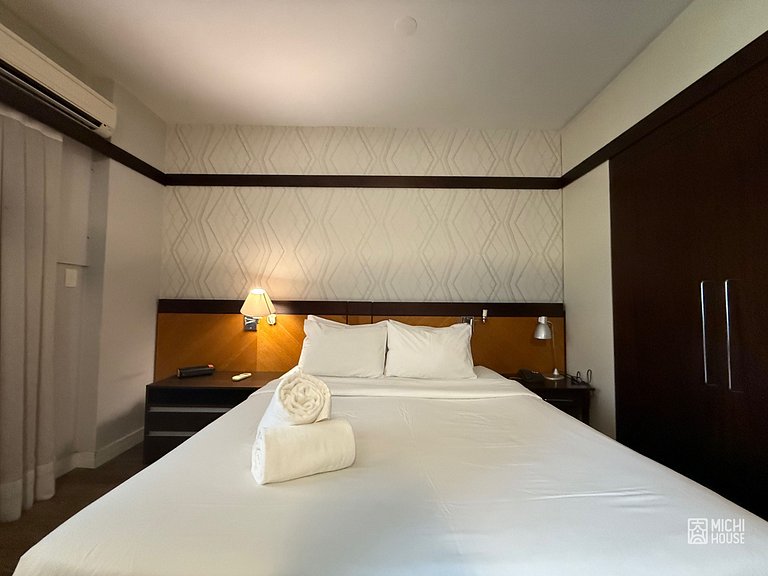 Apartamento Executivo em Alphaville • Praticidade