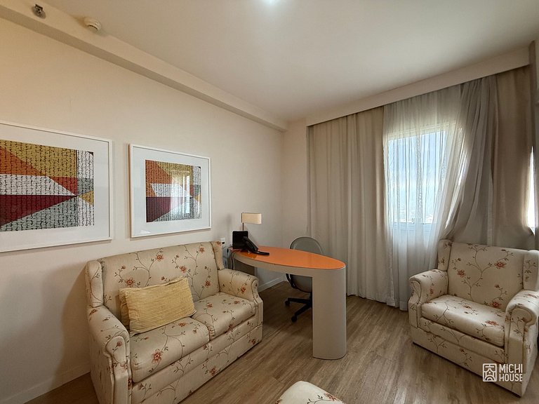 Flat Exclusivo em Alphaville • Centro • Ar • Wifi