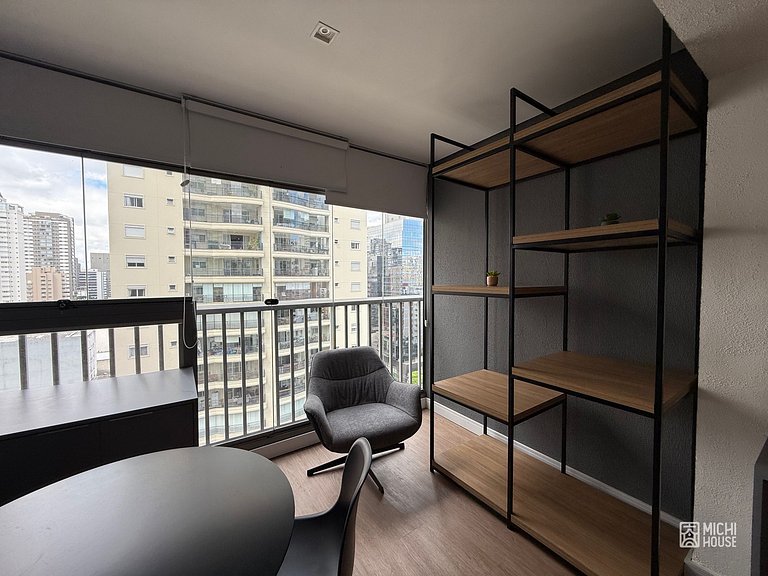 Maravilhoso Studio Moema Av Ibirapuera com Ac/Wifi