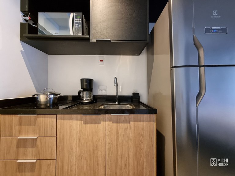 Maravilhoso Studio Jardins/Rebouças/HC com Ar/Wifi