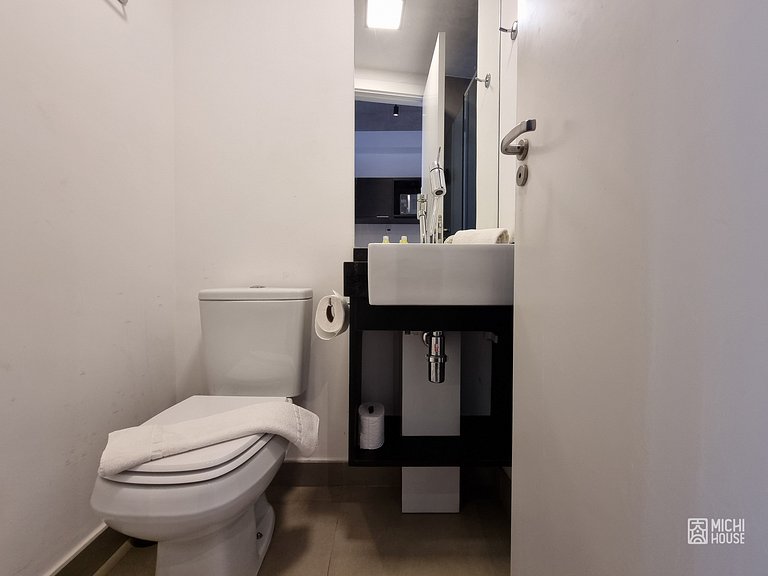 Maravilhoso Studio Jardins/Rebouças/HC com Ar/Wifi