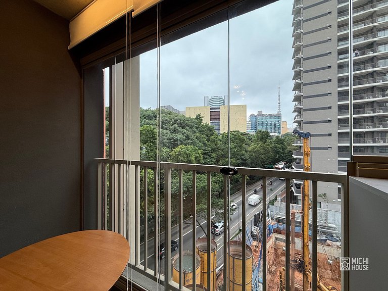 Perfeito Studio Metro Oscar Freire/HC com Ar/Wifi