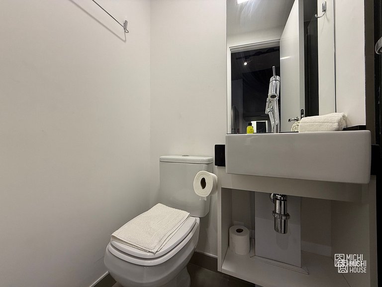 Perfeito Studio Metro Oscar Freire/HC com Wifi/Ar