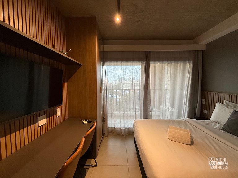 Perfeito Studio Metro Oscar Freire/HC com Wifi/Ar