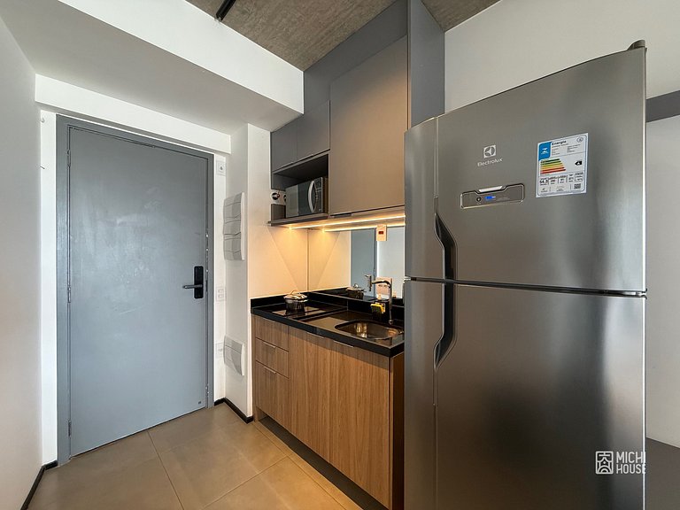 Incrivel Studio Metro Oscar Freire/HC com Wifi/Ar