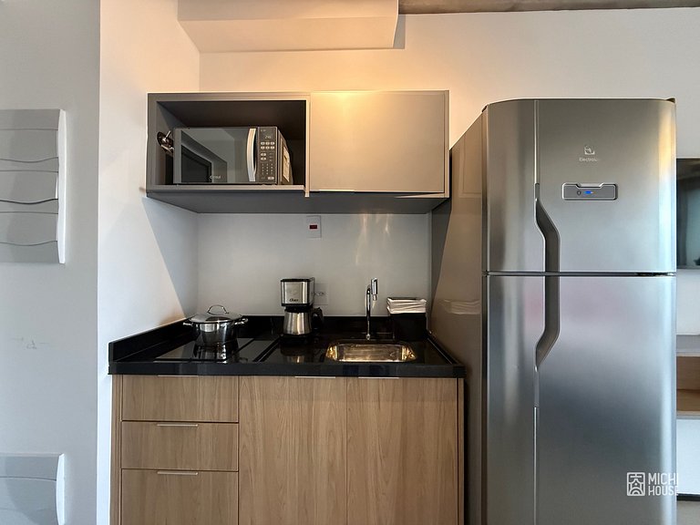 Perfeito Studio Metro Oscar Freire/HC com Wifi/Ar