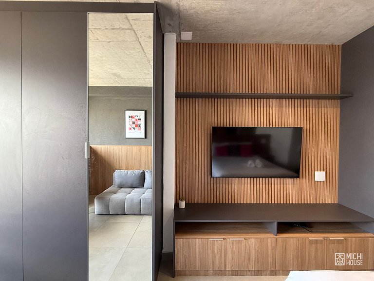 Magnifico Studio Jardins/Rebouças/HC com Ar/Wifi