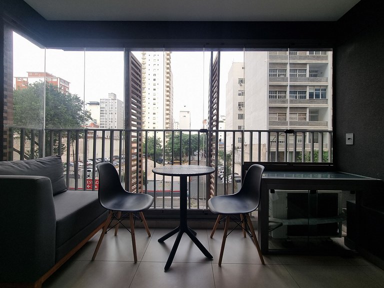 Perfeito Studio Jardins/Augusta AR/Wifi Coworking