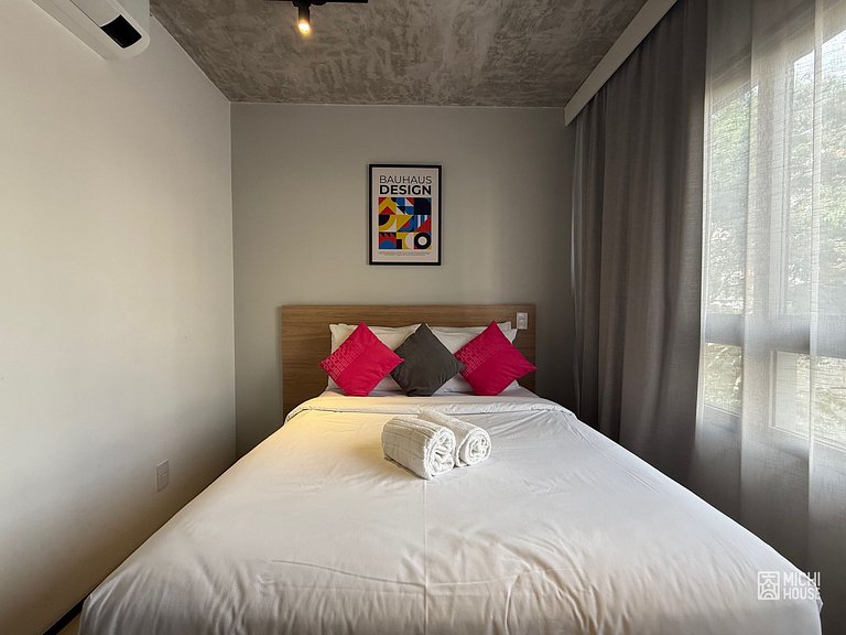 Maravilhoso Studio Jardins/Augusta Ar/Wifi