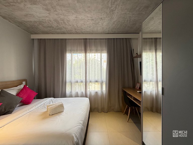 Maravilhoso Studio Jardins/Augusta Ar/Wifi