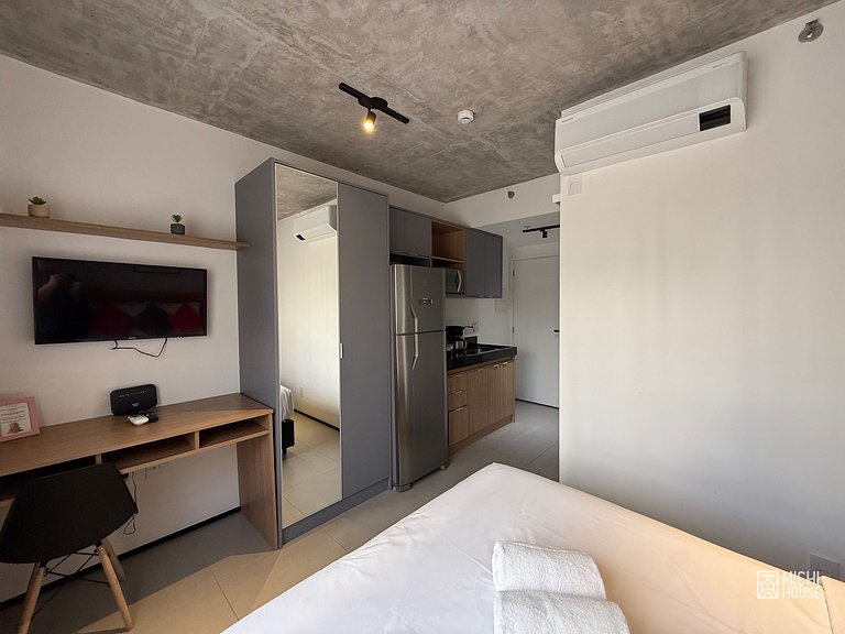 Maravilhoso Studio Jardins/Augusta Ar/Wifi
