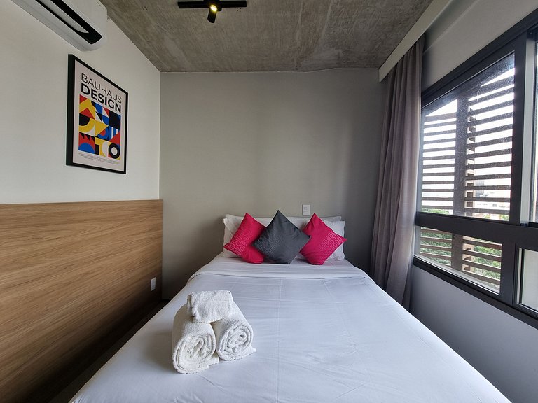 Maravilhoso Studio Jardins/Augusta Ar/Wifi