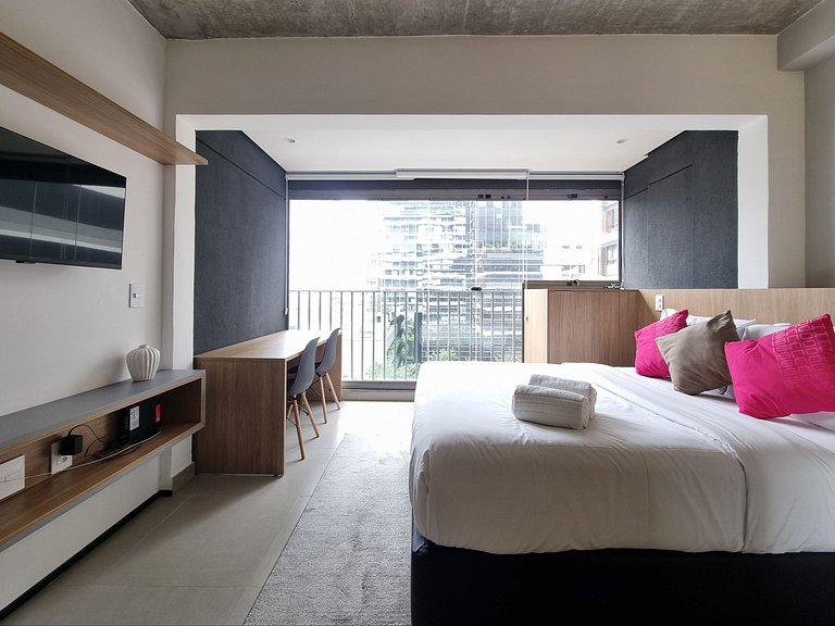 Incrivel Studio Jardins/Augusta Ar/Wifi