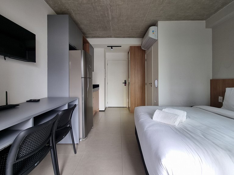 Maravilhoso Studio Jardins/Augusta Ar/Wifi