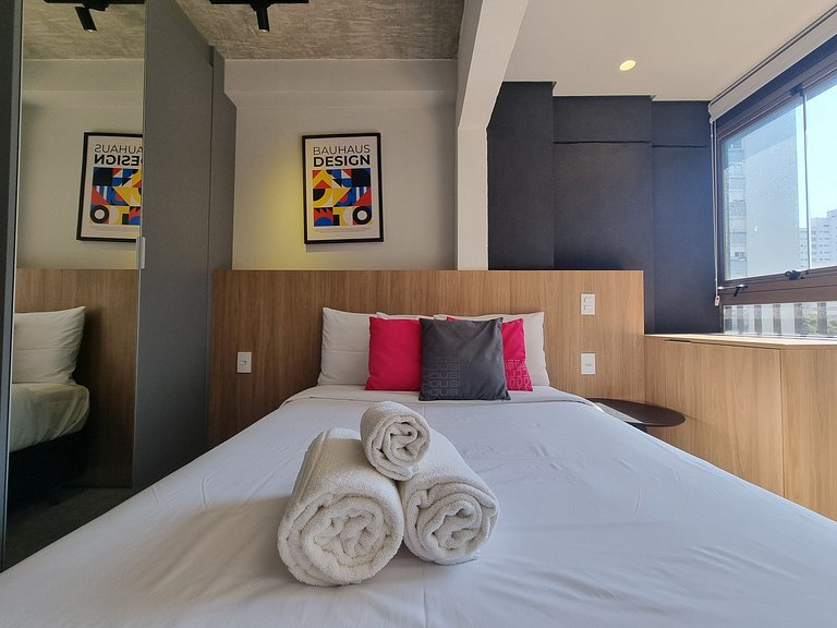 Incrivel Studio Jardins/Augusta Ar/Wifi