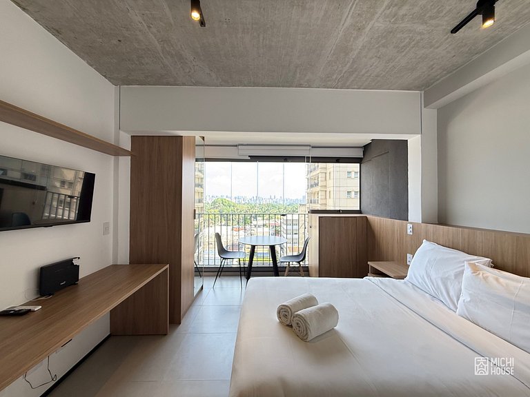 Incrivel Studio Jardins/Augusta Ar/Wifi