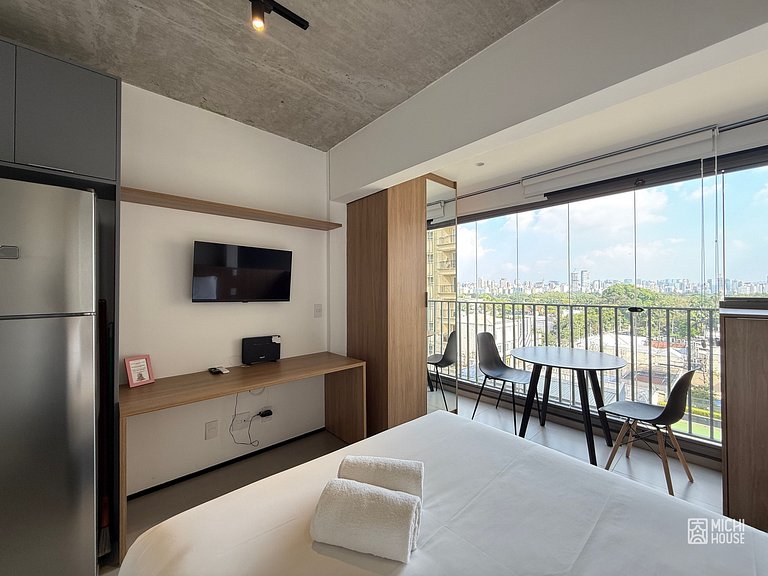 Incrivel Studio Jardins/Augusta Ar/Wifi