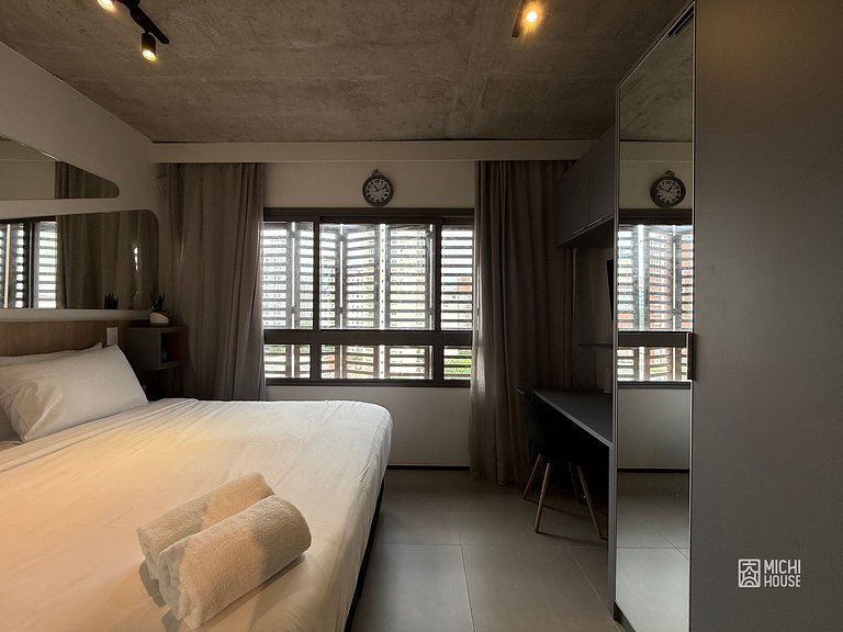 Maravilhoso Studio Jardins/Augusta Ar/Wifi