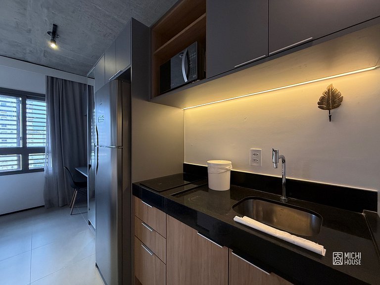 Maravilhoso Studio Jardins/Augusta Ar/Wifi