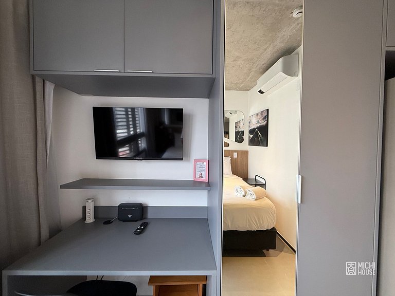 Maravilhoso Studio Jardins/Augusta Ar/Wifi