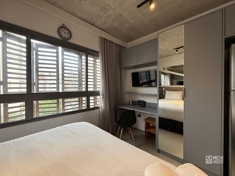Maravilhoso Studio Jardins/Augusta Ar/Wifi