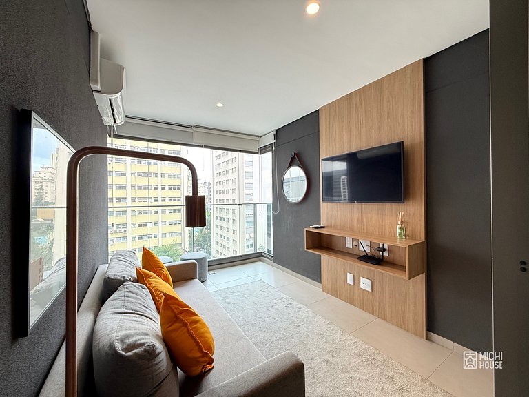 Lindo Apartamento Jardins/Augusta Ar/Wifi