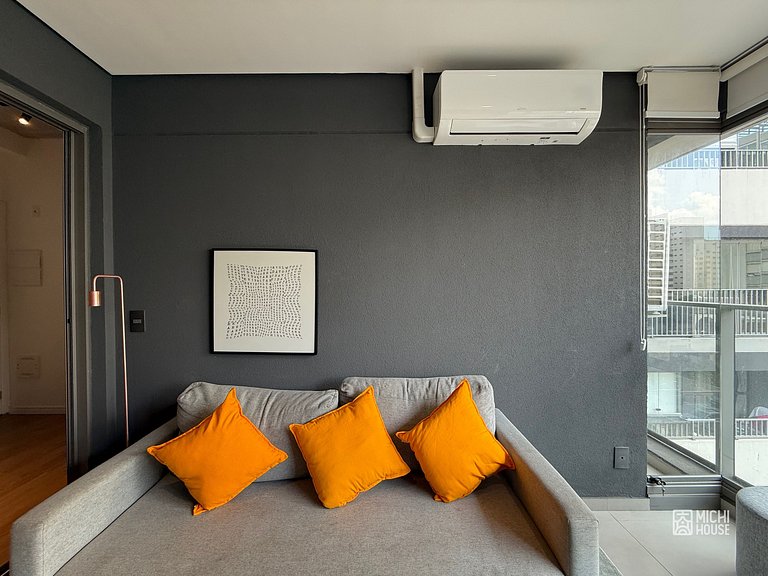 Lindo Apartamento Jardins/Augusta Ar/Wifi