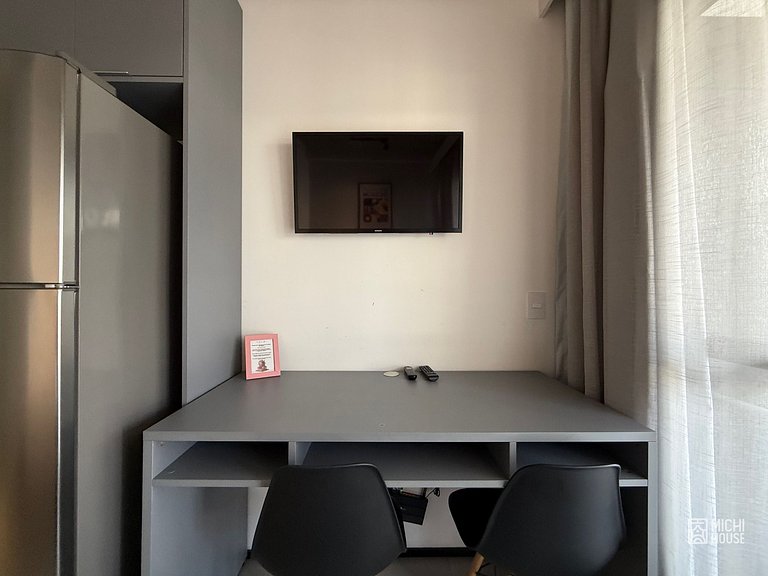 Perfeito Studio Jardins/Augusta Ar/Wifi Coworking