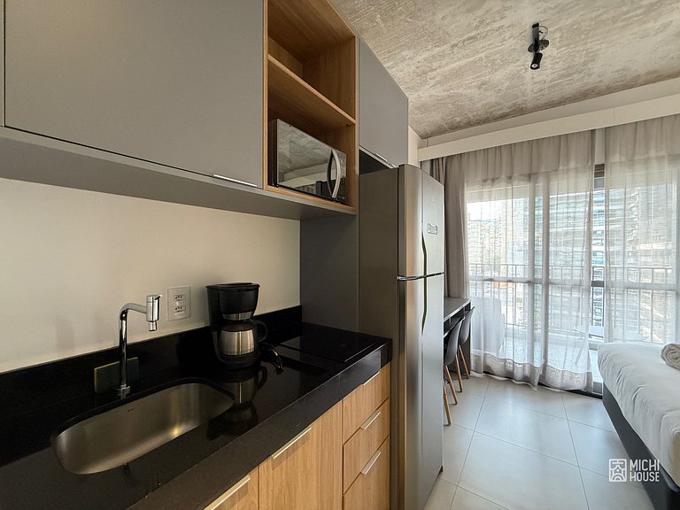 Perfeito Studio Jardins/Augusta Ar/Wifi Coworking