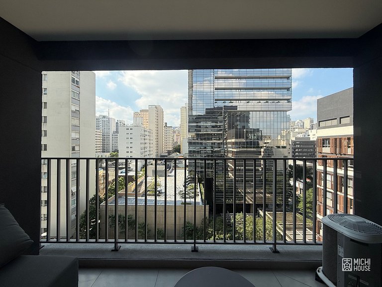 Perfeito Studio Jardins/Augusta Ar/Wifi Coworking