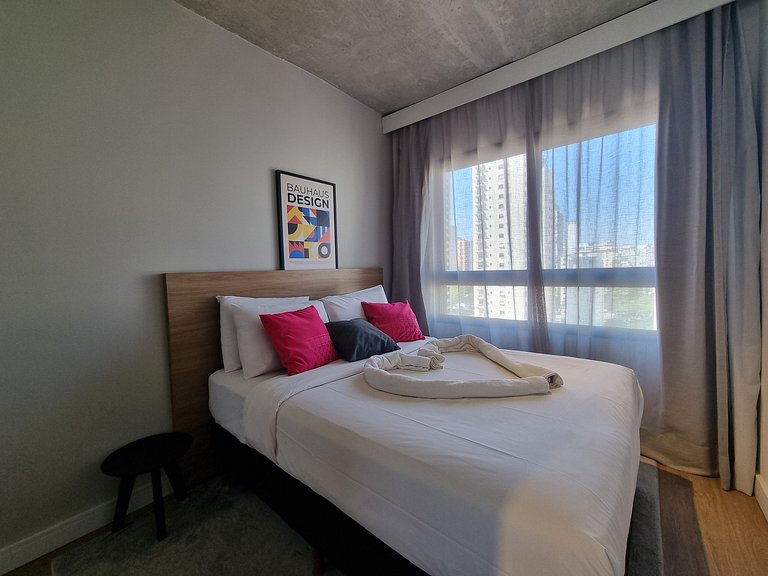 Lindo Apartamento Jardins/Augusta Ar/Wifi