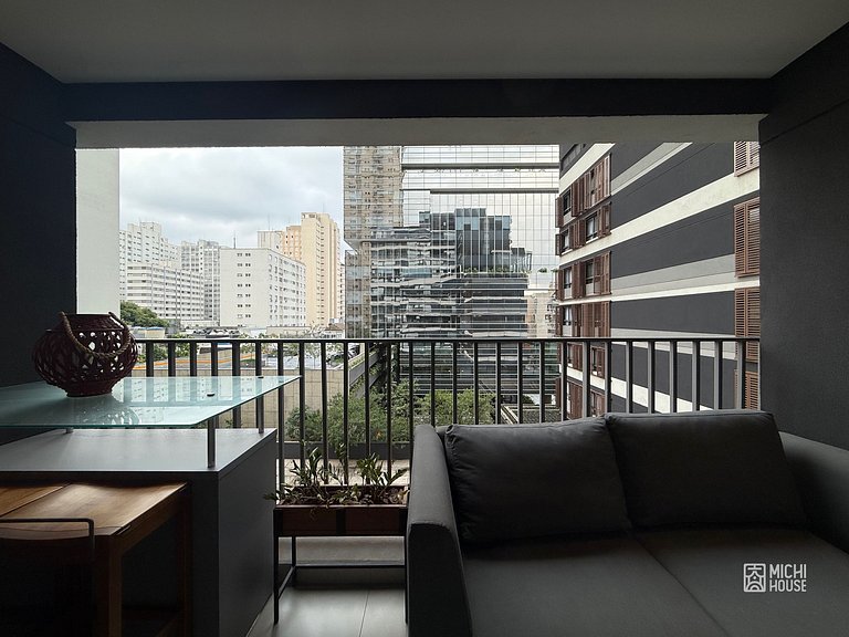 Perfeito Studio Jardins/Augusta Ar/Wifi