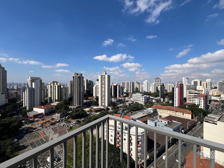 Charmoso Studio Metro Vl Mariana com Ar/Wifi