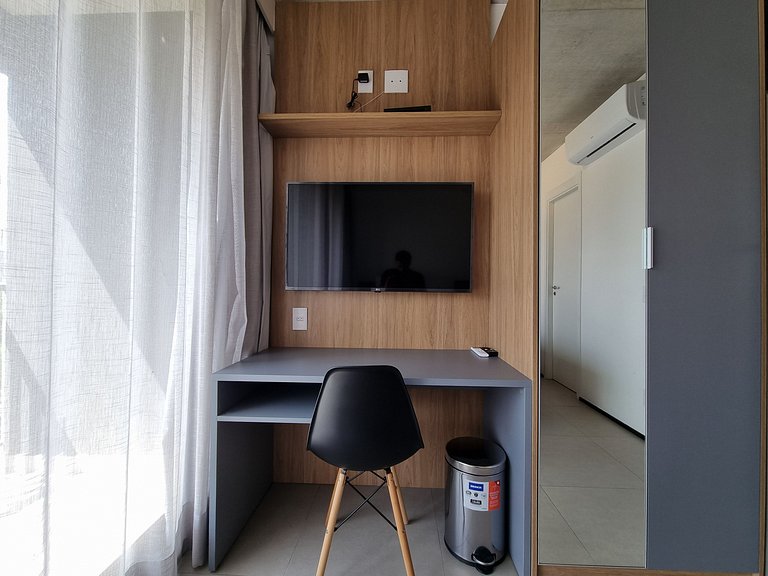 Maravilhoso Studio Metro Vl Mariana com Ar/Wifi