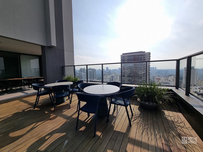Executivo Brooklin/Campo Belo • Praticidade • Lazer Completo