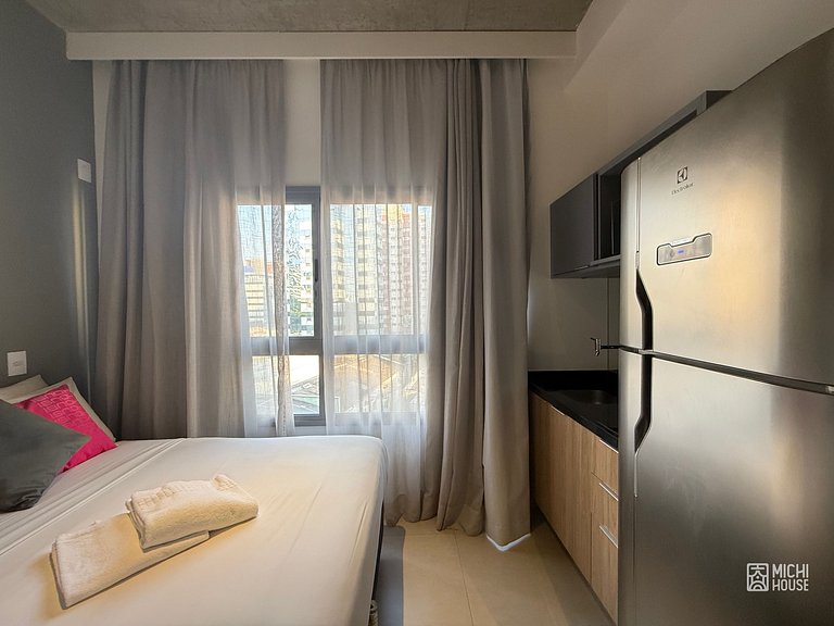Spectacular Studio Metro Paraiso AC/WF Incredible View