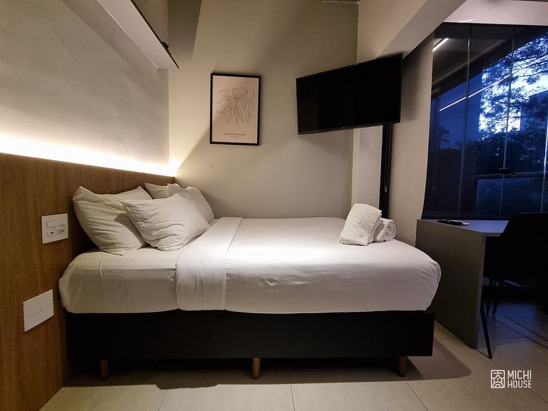 Espaçoso Studio Metro Paraiso Coworking Wf/Ar