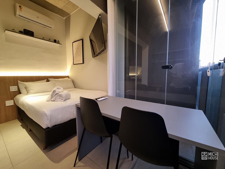Espaçoso Studio Metro Paraiso Coworking Wf/Ar