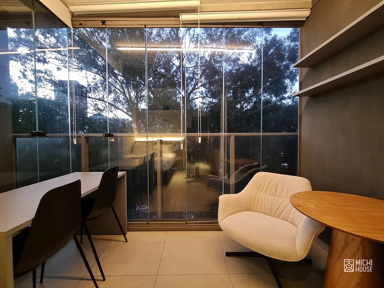 Espaçoso Studio Metro Paraiso Coworking Wf/Ar