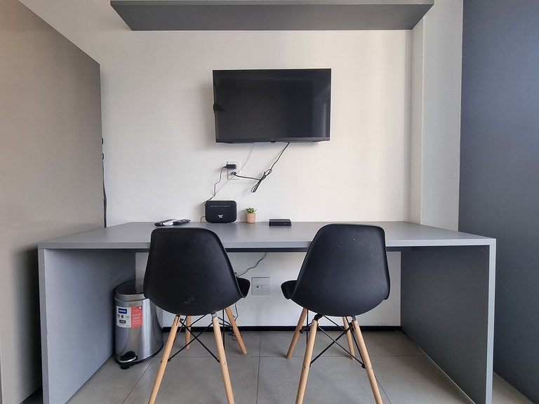 Belo Studio Metro Paraiso Coworking e Ar/Wifi