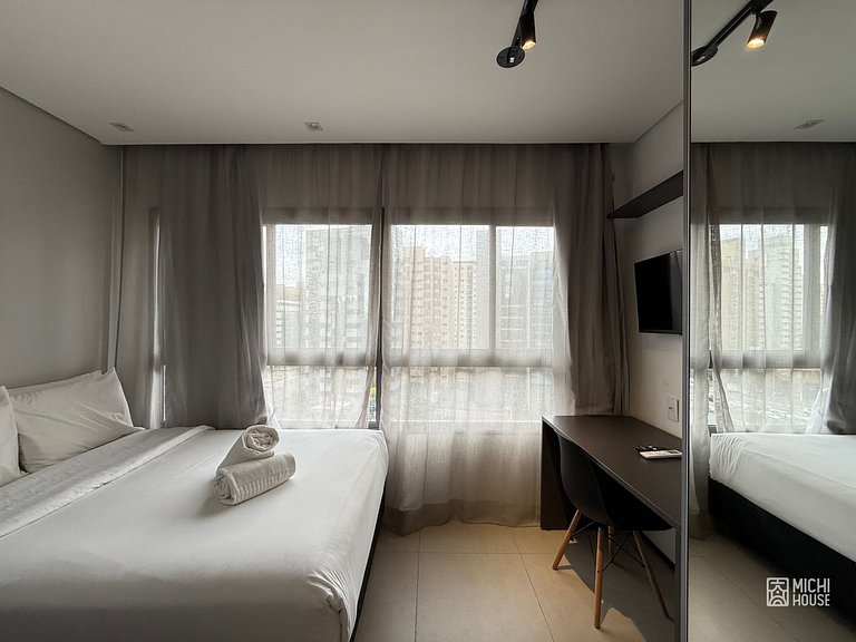 Spectacular Studio Metro Paraiso AC/WF Incredible View