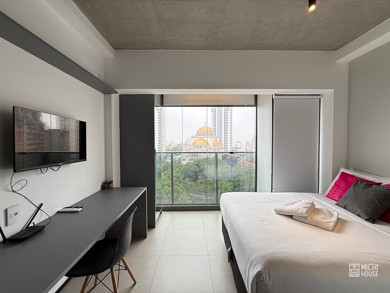 Belo Studio Metro Paraiso Coworking e Ar/Wifi