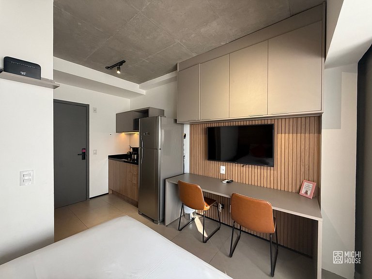Belo Studio Metro Paraiso Coworking e Ar/Wifi