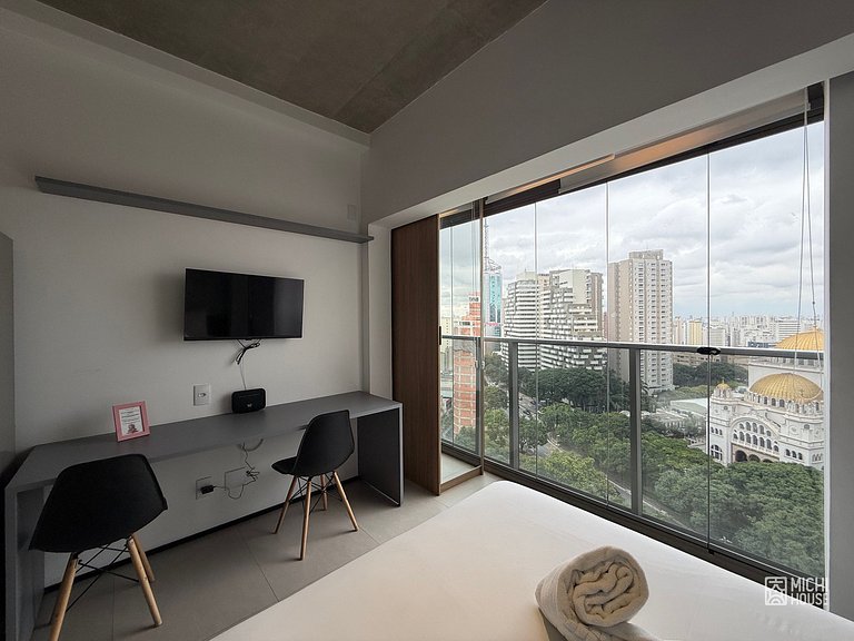 Belo Studio Metro Paraiso Coworking e Ar/Wifi